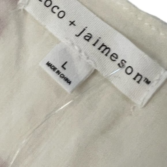 NWT Coco Jaimeson Floral Tiered Flowy Feminine Mini Dress Juniors Size Large - Picture 9 of 16